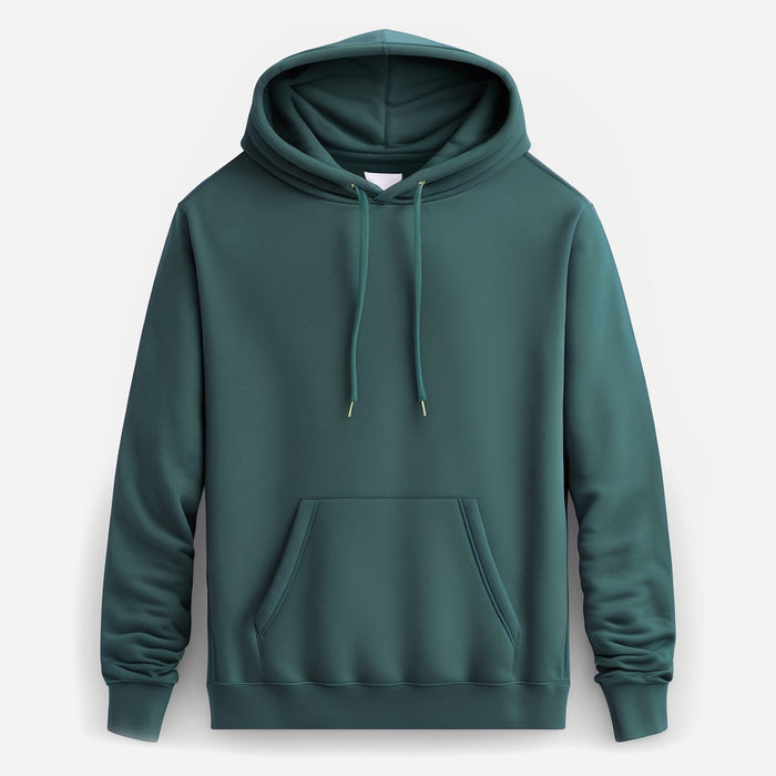 Temporary Cotton hoodie — blue