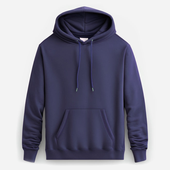 Temporary Cotton hoodie — violet