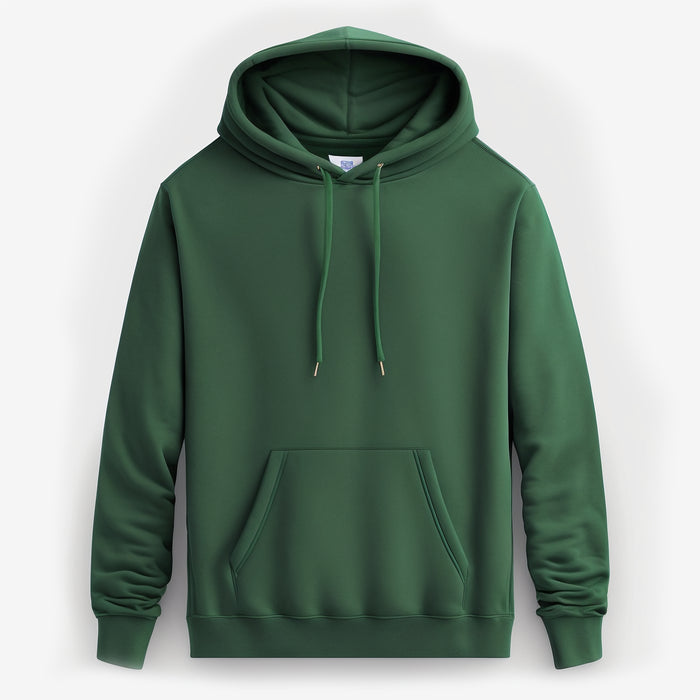Temporary Cotton hoodie — green